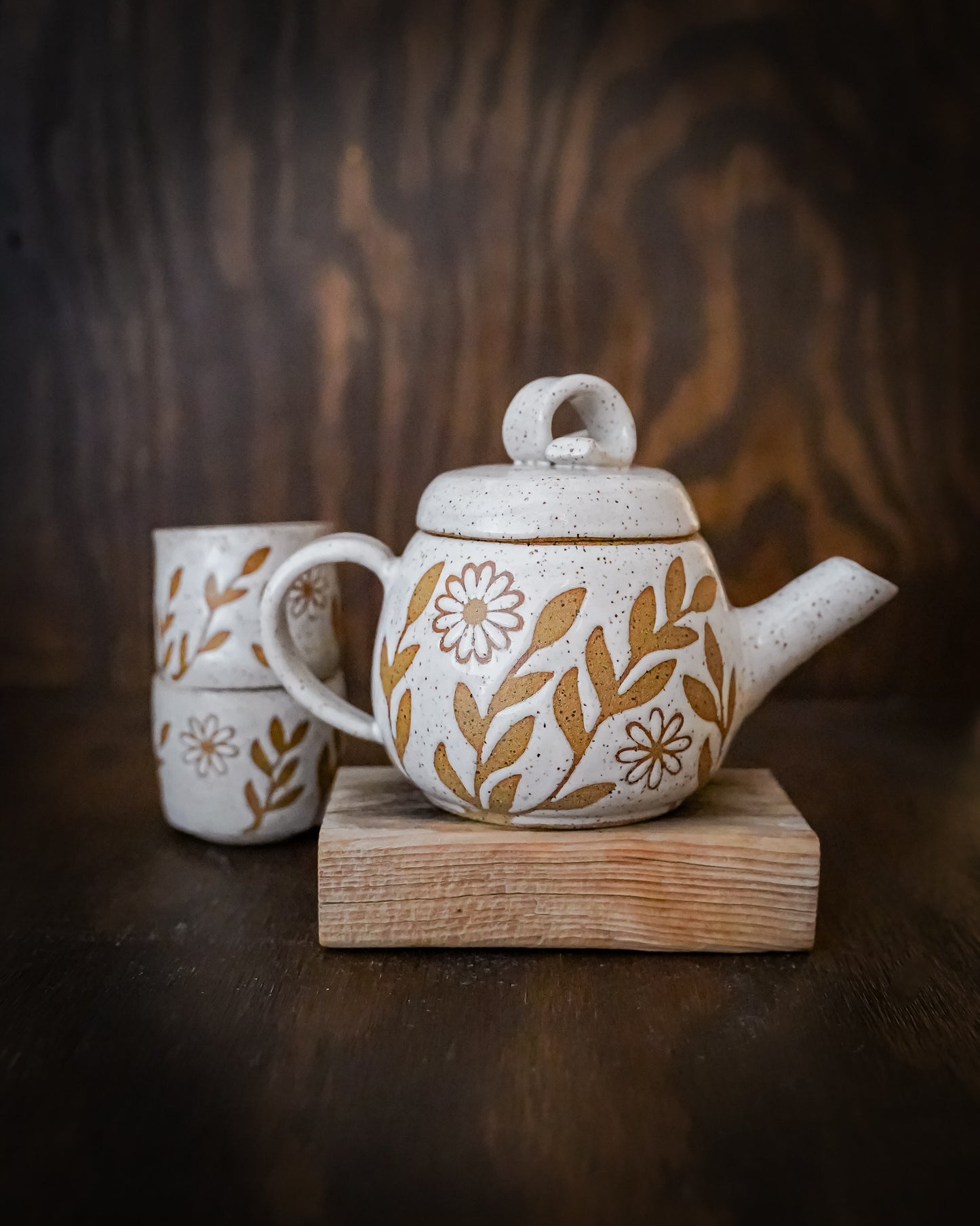 Wildflower tea set