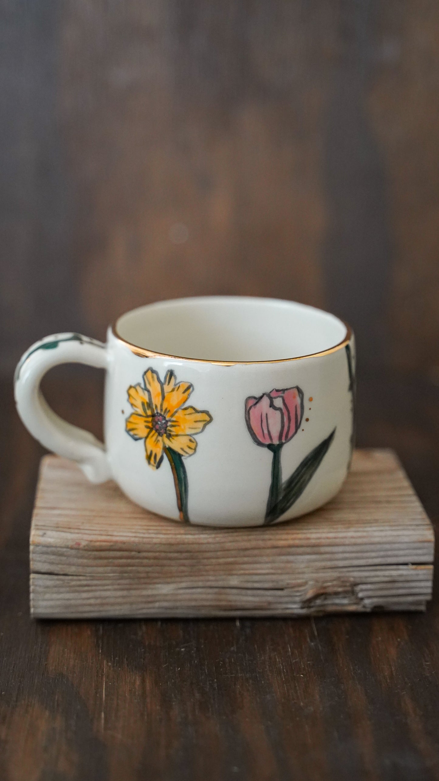 Tulip and Sunstar mug